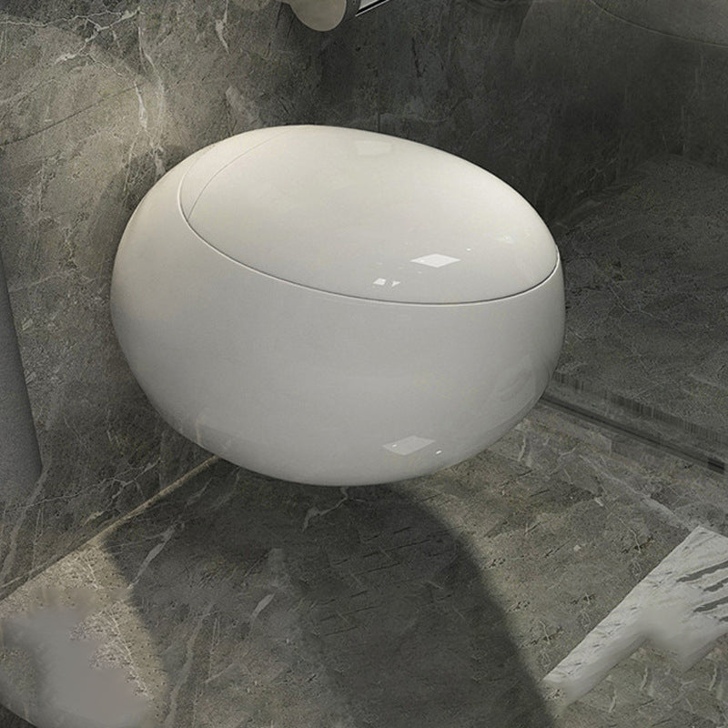 Modern Wall Hung Toilet One-Piece Urine Toilet with Seat for Washroom 13"L x 23"W x 16"H Toilet Only Clearhalo 'Bathroom Remodel & Bathroom Fixtures' 'Home Improvement' 'home_improvement' 'home_improvement_toilets' 'Toilets & Bidets' 'Toilets' 6741213