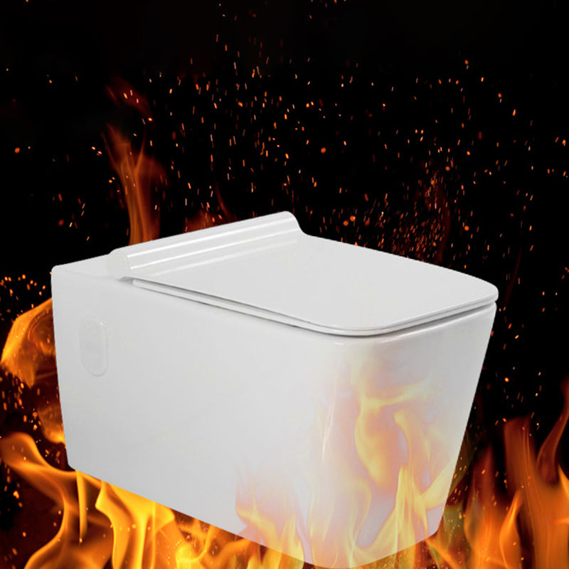 Modern Wall Hung Toilet One-Piece Urine Toilet with Seat for Washroom Clearhalo 'Bathroom Remodel & Bathroom Fixtures' 'Home Improvement' 'home_improvement' 'home_improvement_toilets' 'Toilets & Bidets' 'Toilets' 6741222