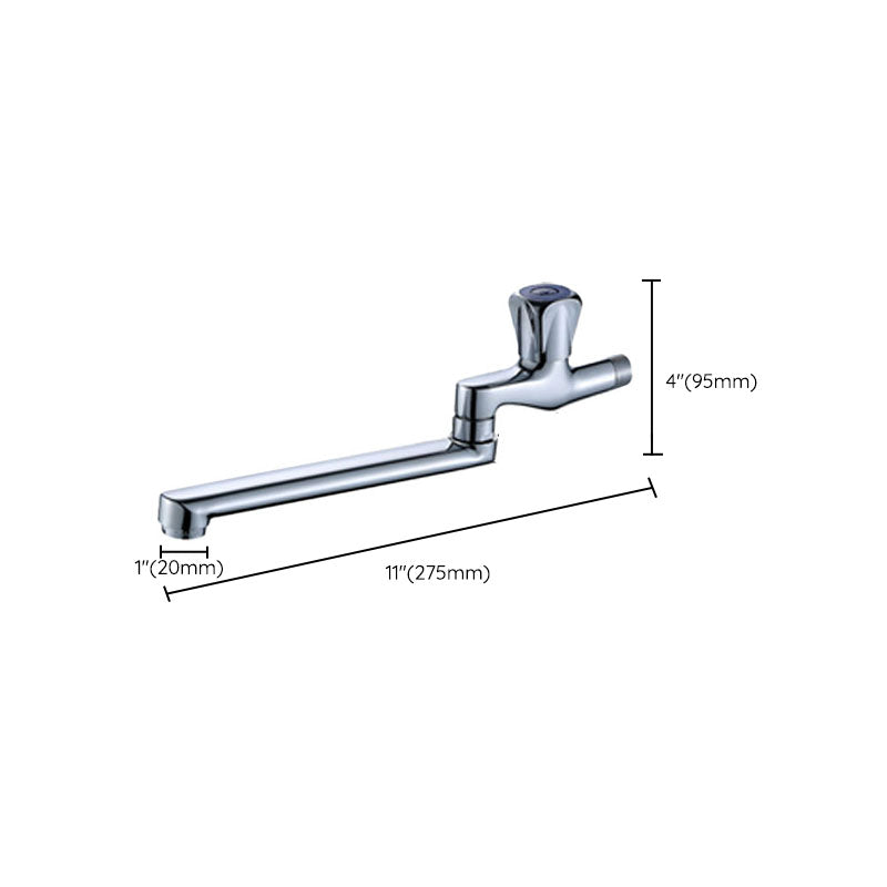 Modern Faucet 1-Handle and 1-Hole Single Level Pot Filler Kitchen Faucet Clearhalo 'Home Improvement' 'home_improvement' 'home_improvement_kitchen_faucets' 'Kitchen Faucets' 'Kitchen Remodel & Kitchen Fixtures' 'Kitchen Sinks & Faucet Components' 'kitchen_faucets' 6742706