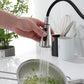 Pull Down Kitchen Standard Faucet Single Handle Faucet with Pull Out Sprayer Clearhalo 'Home Improvement' 'home_improvement' 'home_improvement_kitchen_faucets' 'Kitchen Faucets' 'Kitchen Remodel & Kitchen Fixtures' 'Kitchen Sinks & Faucet Components' 'kitchen_faucets' 6742859