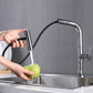 Modern Pull Down Single Handle Kitchen Faucet 1 Hold Faucet with Pull Out Sprayer Clearhalo 'Home Improvement' 'home_improvement' 'home_improvement_kitchen_faucets' 'Kitchen Faucets' 'Kitchen Remodel & Kitchen Fixtures' 'Kitchen Sinks & Faucet Components' 'kitchen_faucets' 6742899