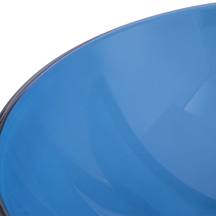 Creative Vessel Bathroom Sink Glass Vessel Lavatory Sink in Blue Clearhalo 'Bathroom Remodel & Bathroom Fixtures' 'Bathroom Sinks & Faucet Components' 'Bathroom Sinks' 'bathroom_sink' 'Home Improvement' 'home_improvement' 'home_improvement_bathroom_sink' 6743137