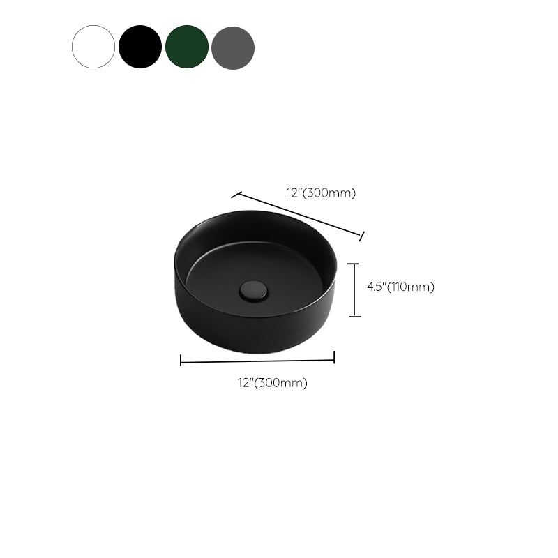 Bathroom Sink Oval Ceramic Basin Bathroom Sink with Drain Assembly Clearhalo 'Bathroom Remodel & Bathroom Fixtures' 'Bathroom Sinks & Faucet Components' 'Bathroom Sinks' 'bathroom_sink' 'Home Improvement' 'home_improvement' 'home_improvement_bathroom_sink' 6743508