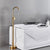 Modern Gold Bath Faucet Trim Floor Mounted High Arc Tub Faucet Gold Lever Handles Hand Shower Not Included Clearhalo 'Bathroom Remodel & Bathroom Fixtures' 'Bathtub Faucets' 'bathtub_faucets' 'Home Improvement' 'home_improvement' 'home_improvement_bathtub_faucets' 6743527