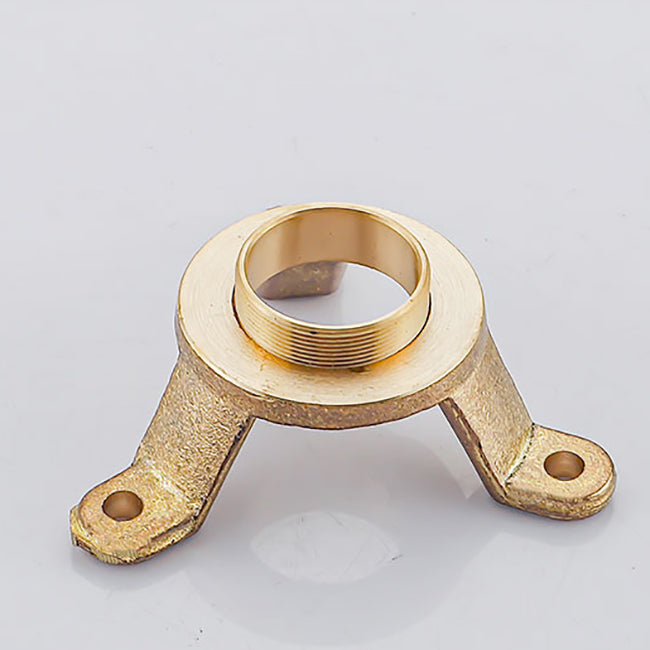 Modern Gold Bath Faucet Trim Floor Mounted High Arc Tub Faucet Clearhalo 'Bathroom Remodel & Bathroom Fixtures' 'Bathtub Faucets' 'bathtub_faucets' 'Home Improvement' 'home_improvement' 'home_improvement_bathtub_faucets' 6743540