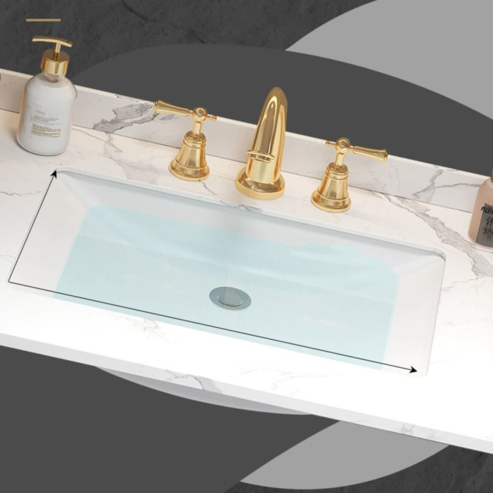 Modern Sink Vanity Wall Mount Solid Color Bathroom Vanity with Drawers Clearhalo 'Bathroom Remodel & Bathroom Fixtures' 'Bathroom Vanities' 'bathroom_vanities' 'Home Improvement' 'home_improvement' 'home_improvement_bathroom_vanities' 6743919