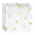 Peel & Stick Mosaic Tile Plastic Stain Resistant Plastic Peel & Stick Tile 180-Pack White-Gold 180-Piece Set Clearhalo 'Flooring 'Home Improvement' 'home_improvement' 'home_improvement_peel_stick_blacksplash' 'Peel & Stick Backsplash Tile' 'peel_stick_blacksplash' 'Walls & Ceilings' Walls and Ceiling' 6744015