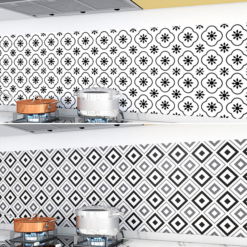 Modern Mosaic Tile Waterproof Peel and Stick Backsplash Tile for Kitchen Clearhalo 'Flooring 'Home Improvement' 'home_improvement' 'home_improvement_peel_stick_blacksplash' 'Peel & Stick Backsplash Tile' 'peel_stick_blacksplash' 'Walls & Ceilings' Walls and Ceiling' 6744089