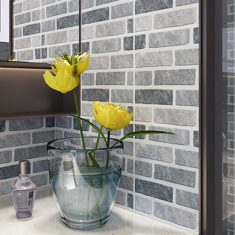 Peel & Stick Tile Square Stain Resistant Plastic Peel and Stick Tiles for Kitchen 20 Pack Clearhalo 'Flooring 'Home Improvement' 'home_improvement' 'home_improvement_peel_stick_blacksplash' 'Peel & Stick Backsplash Tile' 'peel_stick_blacksplash' 'Walls & Ceilings' Walls and Ceiling' 6744106