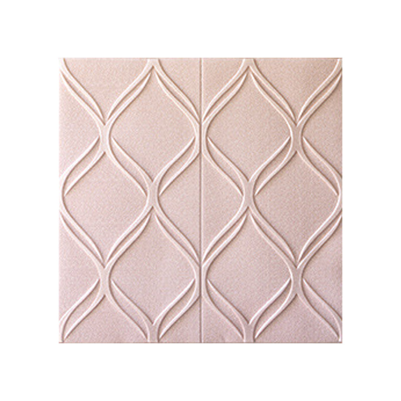 Contemporary Waterproof Wall Plank Stripe Brick Bedroom Wall Panels Rose Gold Clearhalo 'Flooring 'Home Improvement' 'home_improvement' 'home_improvement_wall_paneling' 'Wall Paneling' 'wall_paneling' 'Walls & Ceilings' Walls and Ceiling' 6744263