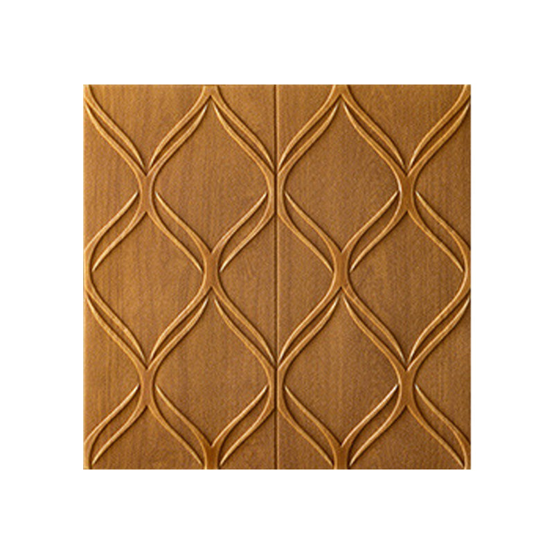 Contemporary Waterproof Wall Plank Stripe Brick Bedroom Wall Panels Brown Clearhalo 'Flooring 'Home Improvement' 'home_improvement' 'home_improvement_wall_paneling' 'Wall Paneling' 'wall_paneling' 'Walls & Ceilings' Walls and Ceiling' 6744264