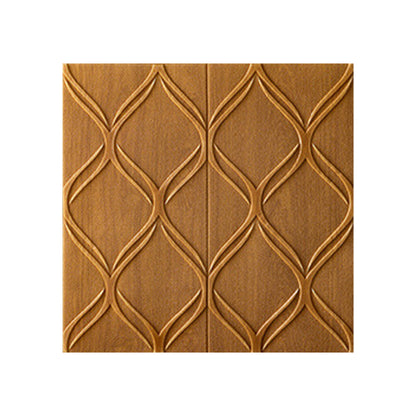 Contemporary Waterproof Wall Plank Stripe Brick Bedroom Wall Panels Brown Clearhalo 'Flooring 'Home Improvement' 'home_improvement' 'home_improvement_wall_paneling' 'Wall Paneling' 'wall_paneling' 'Walls & Ceilings' Walls and Ceiling' 6744264