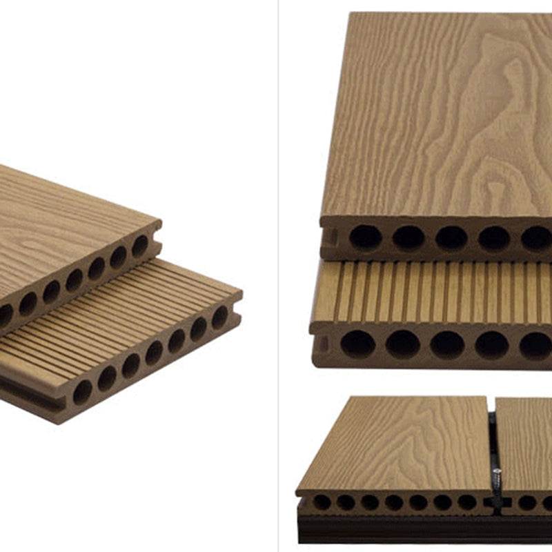 Deck Plank Outdoor Wooden Striped Pattern Waterproof Floor Board Clearhalo 'Home Improvement' 'home_improvement' 'home_improvement_outdoor_deck_tiles_planks' 'Outdoor Deck Tiles & Planks' 'Outdoor Flooring & Tile' 'Outdoor Remodel' 'outdoor_deck_tiles_planks' 6744328