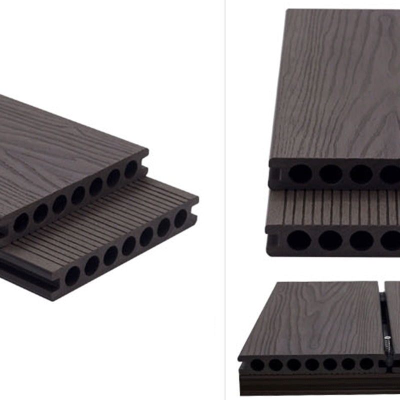 Deck Plank Outdoor Wooden Striped Pattern Waterproof Floor Board Clearhalo 'Home Improvement' 'home_improvement' 'home_improvement_outdoor_deck_tiles_planks' 'Outdoor Deck Tiles & Planks' 'Outdoor Flooring & Tile' 'Outdoor Remodel' 'outdoor_deck_tiles_planks' 6744330
