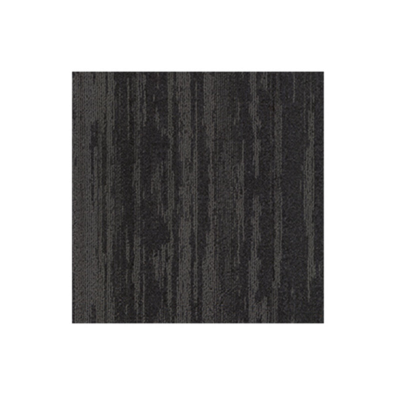 Carpet Tile Non-Skid Fade Resistant Gradient Loose Lay Carpet Tiles Bedroom Black Clearhalo 'Carpet Tiles & Carpet Squares' 'carpet_tiles_carpet_squares' 'Flooring 'Home Improvement' 'home_improvement' 'home_improvement_carpet_tiles_carpet_squares' Walls and Ceiling' 6744472