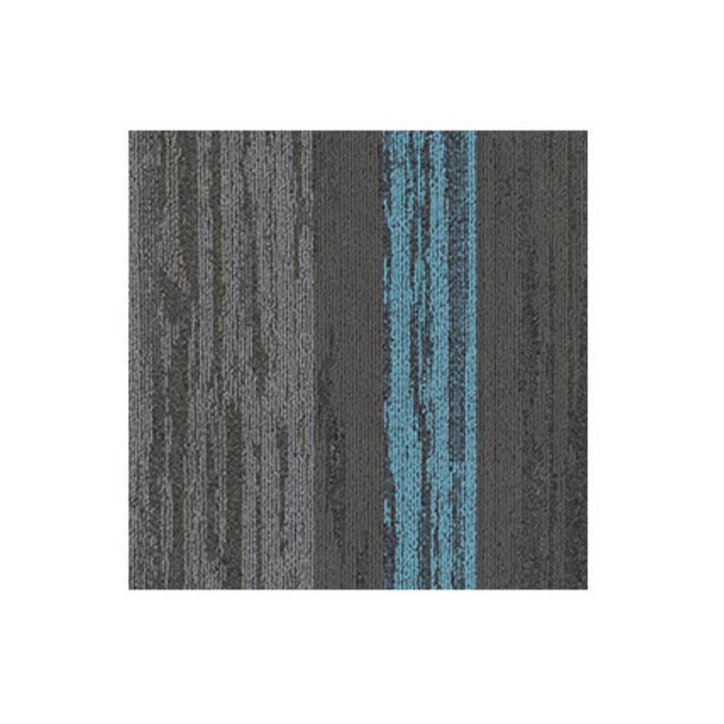 Carpet Tile Non-Skid Fade Resistant Gradient Loose Lay Carpet Tiles Bedroom Grey Blue Clearhalo 'Carpet Tiles & Carpet Squares' 'carpet_tiles_carpet_squares' 'Flooring 'Home Improvement' 'home_improvement' 'home_improvement_carpet_tiles_carpet_squares' Walls and Ceiling' 6744480