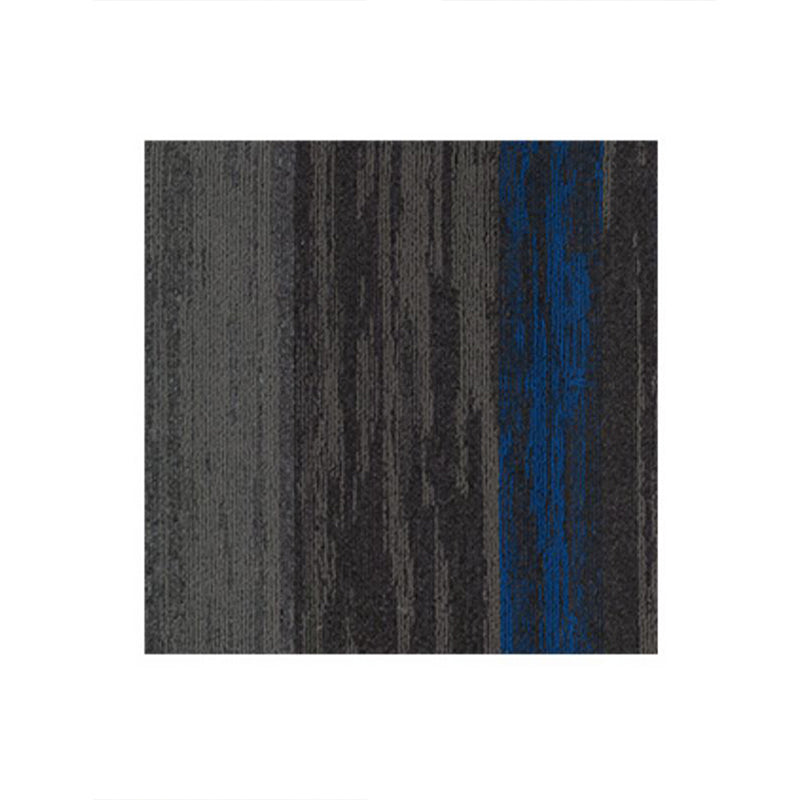 Carpet Tile Non-Skid Fade Resistant Gradient Loose Lay Carpet Tiles Bedroom Gray Blue Clearhalo 'Carpet Tiles & Carpet Squares' 'carpet_tiles_carpet_squares' 'Flooring 'Home Improvement' 'home_improvement' 'home_improvement_carpet_tiles_carpet_squares' Walls and Ceiling' 6744484