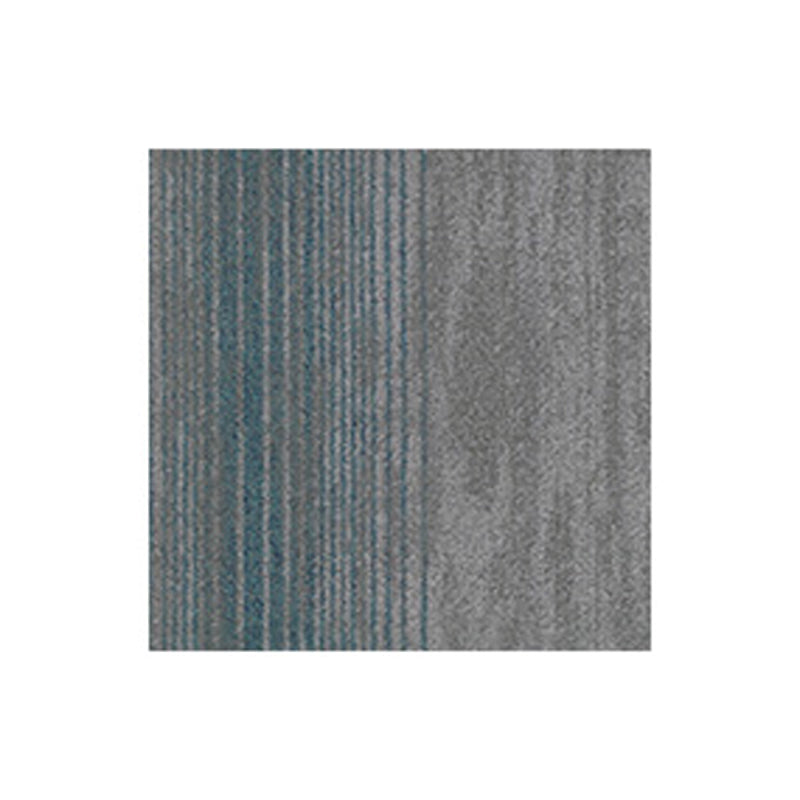 Carpet Tile Non-Skid Fade Resistant Solid Color Loose Lay Carpet Tiles Bedroom Smoke Gray Clearhalo 'Carpet Tiles & Carpet Squares' 'carpet_tiles_carpet_squares' 'Flooring 'Home Improvement' 'home_improvement' 'home_improvement_carpet_tiles_carpet_squares' Walls and Ceiling' 6744519