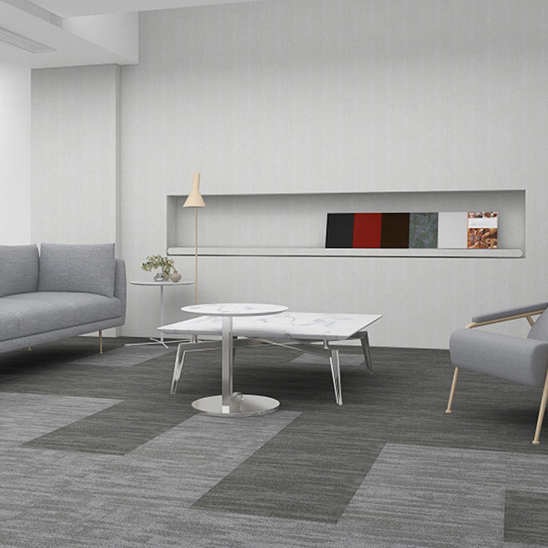 Carpet Tile Non-Skid Fade Resistant Solid Color Loose Lay Carpet Tiles Bedroom Clearhalo 'Carpet Tiles & Carpet Squares' 'carpet_tiles_carpet_squares' 'Flooring 'Home Improvement' 'home_improvement' 'home_improvement_carpet_tiles_carpet_squares' Walls and Ceiling' 6744532