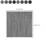 Carpet Tile Non-Skid Fade Resistant Solid Color Loose Lay Carpet Tiles Bedroom Clearhalo 'Carpet Tiles & Carpet Squares' 'carpet_tiles_carpet_squares' 'Flooring 'Home Improvement' 'home_improvement' 'home_improvement_carpet_tiles_carpet_squares' Walls and Ceiling' 6744533