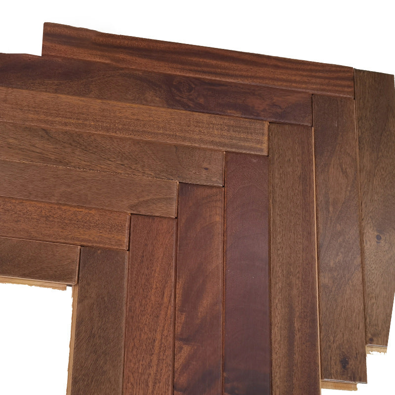 Modern Laminate Floor Natural Oak Textured Laminate Flooring Brown Clearhalo 'Flooring 'Home Improvement' 'home_improvement' 'home_improvement_laminate_flooring' 'Laminate Flooring' 'laminate_flooring' Walls and Ceiling' 6744581