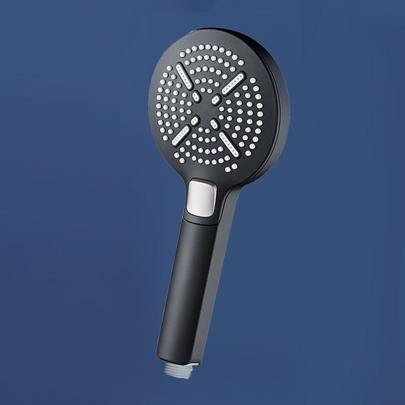 Contemporary Handheld Shower Self-Cleaning Wall-Mount Showerhead Black Hand Shower 3 Clearhalo 'Bathroom Remodel & Bathroom Fixtures' 'Home Improvement' 'home_improvement' 'home_improvement_shower_heads' 'Shower Heads' 'shower_heads' 'Showers & Bathtubs Plumbing' 'Showers & Bathtubs' 6744662