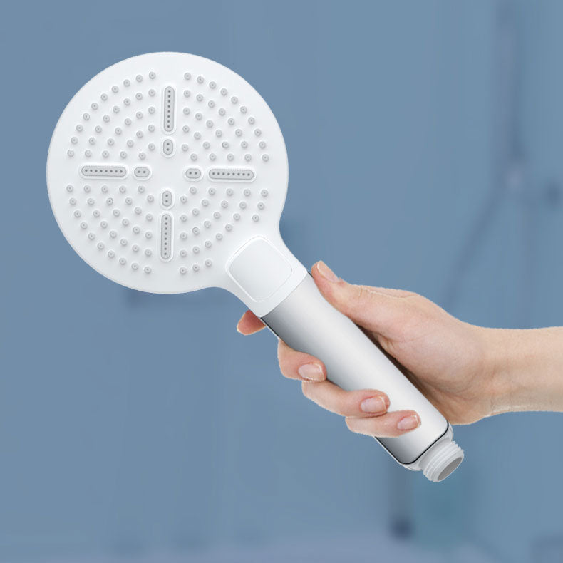 Contemporary Handheld Shower Self-Cleaning Wall-Mount Showerhead Clearhalo 'Bathroom Remodel & Bathroom Fixtures' 'Home Improvement' 'home_improvement' 'home_improvement_shower_heads' 'Shower Heads' 'shower_heads' 'Showers & Bathtubs Plumbing' 'Showers & Bathtubs' 6744671