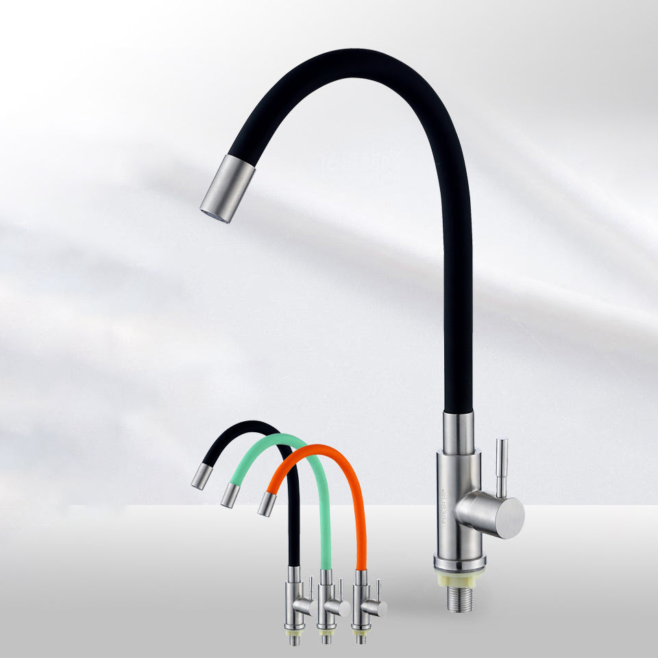 Modern 1-Handle Faucets Touchless with Water Dispenser Standard Kitchen Faucets Clearhalo 'Home Improvement' 'home_improvement' 'home_improvement_kitchen_faucets' 'Kitchen Faucets' 'Kitchen Remodel & Kitchen Fixtures' 'Kitchen Sinks & Faucet Components' 'kitchen_faucets' 6744987