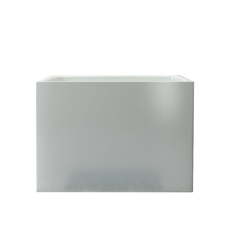 Modern Style Apron Front Bathtub Rectangular Acrylic Bathroom Bathtub Clearhalo 'Bathroom Remodel & Bathroom Fixtures' 'Bathtubs' 'Home Improvement' 'home_improvement' 'home_improvement_bathtubs' 'Showers & Bathtubs' 6745108