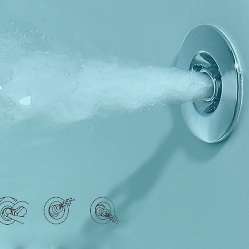 Rectangle Air / Whirlpool Bathtub Modern Back to Wall Acrylic Bathtub Clearhalo 'Bathroom Remodel & Bathroom Fixtures' 'Bathtubs' 'Home Improvement' 'home_improvement' 'home_improvement_bathtubs' 'Showers & Bathtubs' 6745173