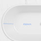 Contemporary Oval Drop-in Bathtub Soaking Acrylic Bath Tub in White Clearhalo 'Bathroom Remodel & Bathroom Fixtures' 'Bathtubs' 'Home Improvement' 'home_improvement' 'home_improvement_bathtubs' 'Showers & Bathtubs' 6745437