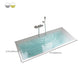 Modern Acrylic Rectangle Embedded with Drain Bath Tub and Overflow Hole Clearhalo 'Bathroom Remodel & Bathroom Fixtures' 'Bathtubs' 'Home Improvement' 'home_improvement' 'home_improvement_bathtubs' 'Showers & Bathtubs' 6745844