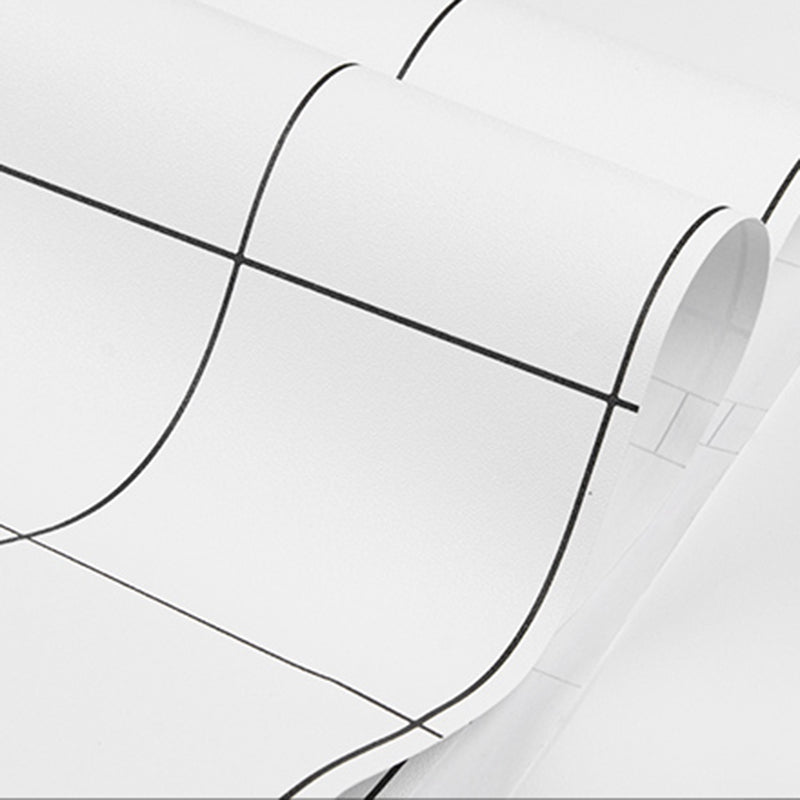 Modern Mosaic Tile Waterproof Peel and Stick Tile Over Tile for Kitchen White Clearhalo 'Flooring 'Home Improvement' 'home_improvement' 'home_improvement_peel_stick_blacksplash' 'Peel & Stick Backsplash Tile' 'peel_stick_blacksplash' 'Walls & Ceilings' Walls and Ceiling' 6749129