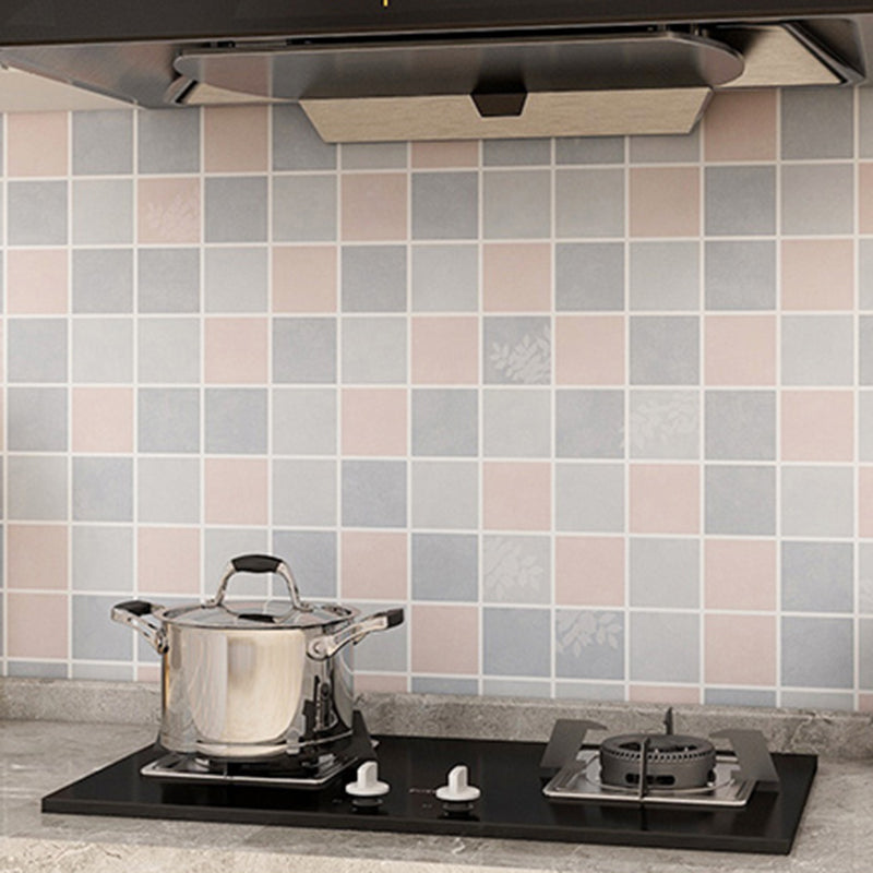 Modern Mosaic Tile Waterproof Peel and Stick Tile Over Tile for Kitchen Clearhalo 'Flooring 'Home Improvement' 'home_improvement' 'home_improvement_peel_stick_blacksplash' 'Peel & Stick Backsplash Tile' 'peel_stick_blacksplash' 'Walls & Ceilings' Walls and Ceiling' 6749147