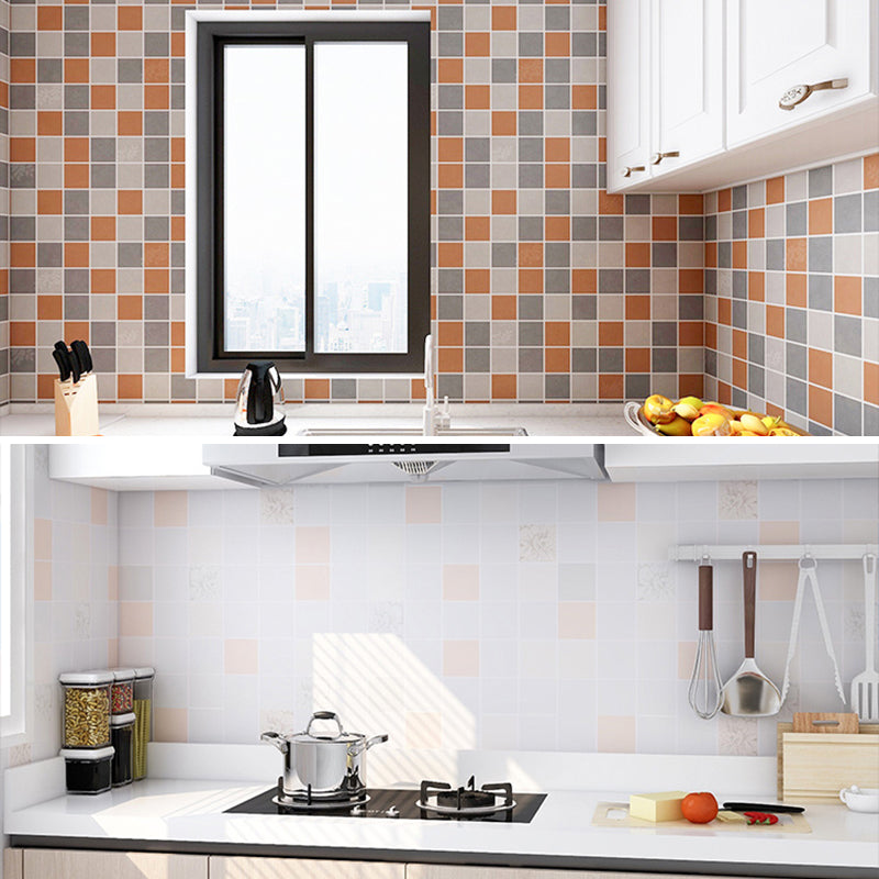 Modern Mosaic Tile Waterproof Peel and Stick Tile Over Tile for Kitchen Clearhalo 'Flooring 'Home Improvement' 'home_improvement' 'home_improvement_peel_stick_blacksplash' 'Peel & Stick Backsplash Tile' 'peel_stick_blacksplash' 'Walls & Ceilings' Walls and Ceiling' 6749151