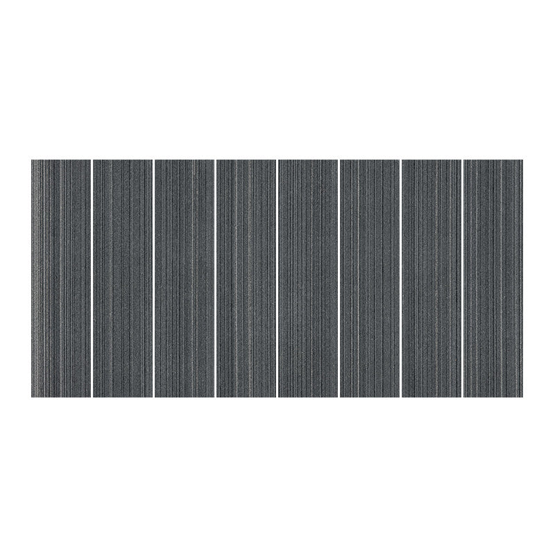 Carpet Tile Non-Skid Fade Resistant Gradient Loose Lay Carpet Tiles Living Room Dark Gray Clearhalo 'Carpet Tiles & Carpet Squares' 'carpet_tiles_carpet_squares' 'Flooring 'Home Improvement' 'home_improvement' 'home_improvement_carpet_tiles_carpet_squares' Walls and Ceiling' 6756175