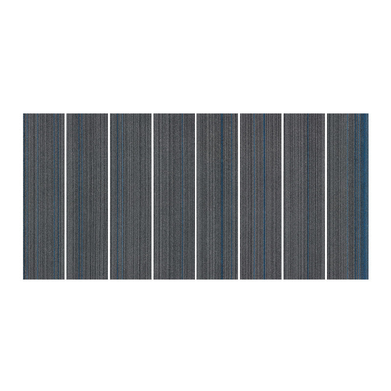 Carpet Tile Non-Skid Fade Resistant Gradient Loose Lay Carpet Tiles Living Room Gray-Blue Clearhalo 'Carpet Tiles & Carpet Squares' 'carpet_tiles_carpet_squares' 'Flooring 'Home Improvement' 'home_improvement' 'home_improvement_carpet_tiles_carpet_squares' Walls and Ceiling' 6756185