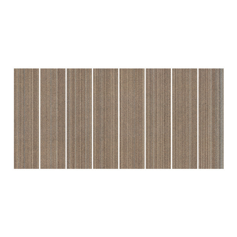 Carpet Tile Non-Skid Fade Resistant Gradient Loose Lay Carpet Tiles Living Room Brown Clearhalo 'Carpet Tiles & Carpet Squares' 'carpet_tiles_carpet_squares' 'Flooring 'Home Improvement' 'home_improvement' 'home_improvement_carpet_tiles_carpet_squares' Walls and Ceiling' 6756189