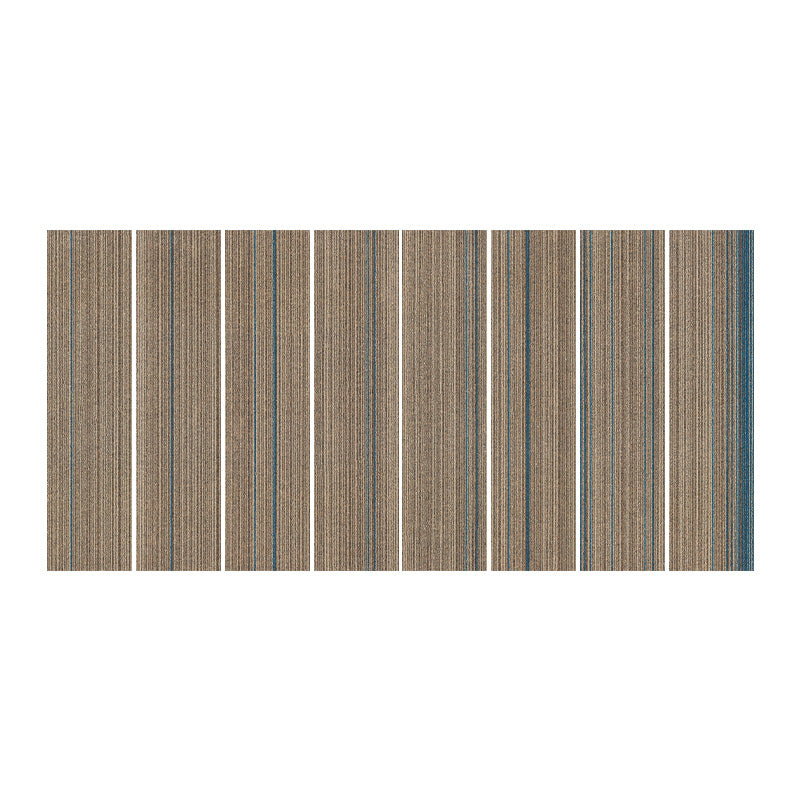 Carpet Tile Non-Skid Fade Resistant Gradient Loose Lay Carpet Tiles Living Room Brown Blue Clearhalo 'Carpet Tiles & Carpet Squares' 'carpet_tiles_carpet_squares' 'Flooring 'Home Improvement' 'home_improvement' 'home_improvement_carpet_tiles_carpet_squares' Walls and Ceiling' 6756199