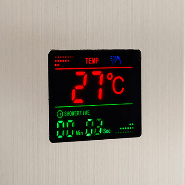 Shower Set Shower Screen Intelligent Digital Display Bathroom Shower Head Clearhalo 'Bathroom Remodel & Bathroom Fixtures' 'Home Improvement' 'home_improvement' 'home_improvement_shower_faucets' 'Shower Faucets & Systems' 'shower_faucets' 'Showers & Bathtubs Plumbing' 'Showers & Bathtubs' 6756215