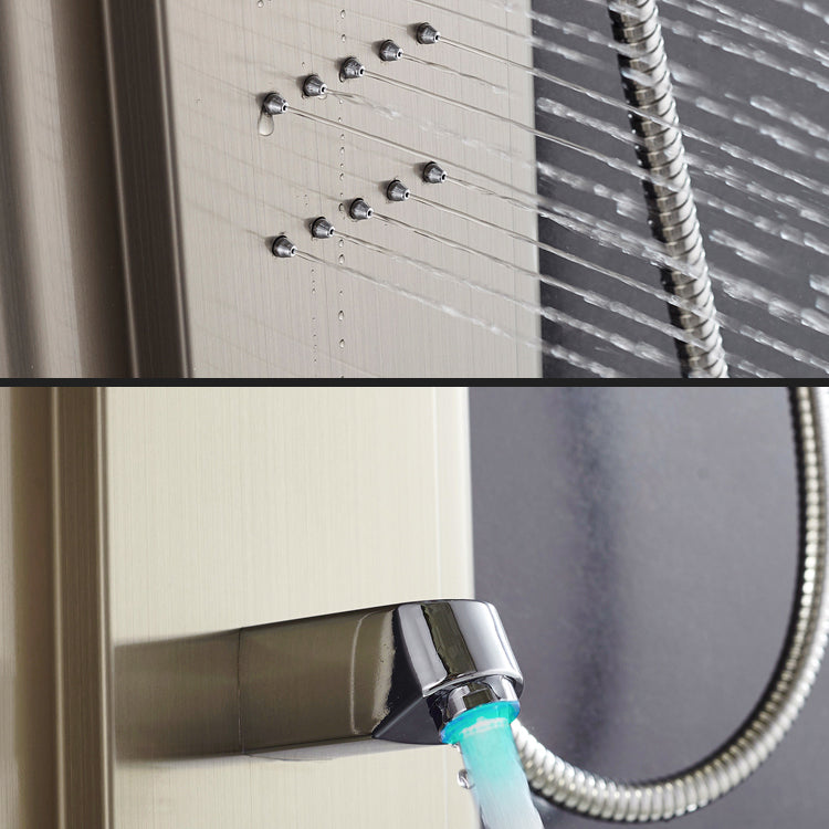 Shower Set Shower Screen Intelligent Digital Display Bathroom Shower Head Clearhalo 'Bathroom Remodel & Bathroom Fixtures' 'Home Improvement' 'home_improvement' 'home_improvement_shower_faucets' 'Shower Faucets & Systems' 'shower_faucets' 'Showers & Bathtubs Plumbing' 'Showers & Bathtubs' 6756218