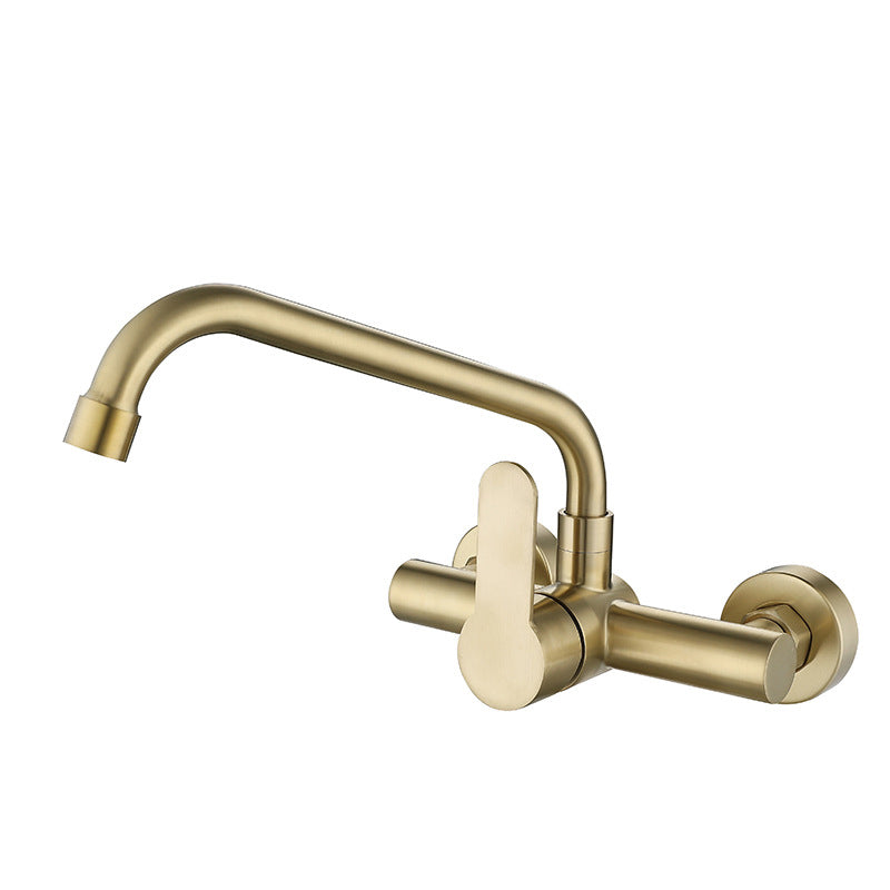 Modern Faucet 1-Handle 2-Hole Single Level Low Profile Pot Filler Faucet Clearhalo 'Home Improvement' 'home_improvement' 'home_improvement_kitchen_faucets' 'Kitchen Faucets' 'Kitchen Remodel & Kitchen Fixtures' 'Kitchen Sinks & Faucet Components' 'kitchen_faucets' 6756450