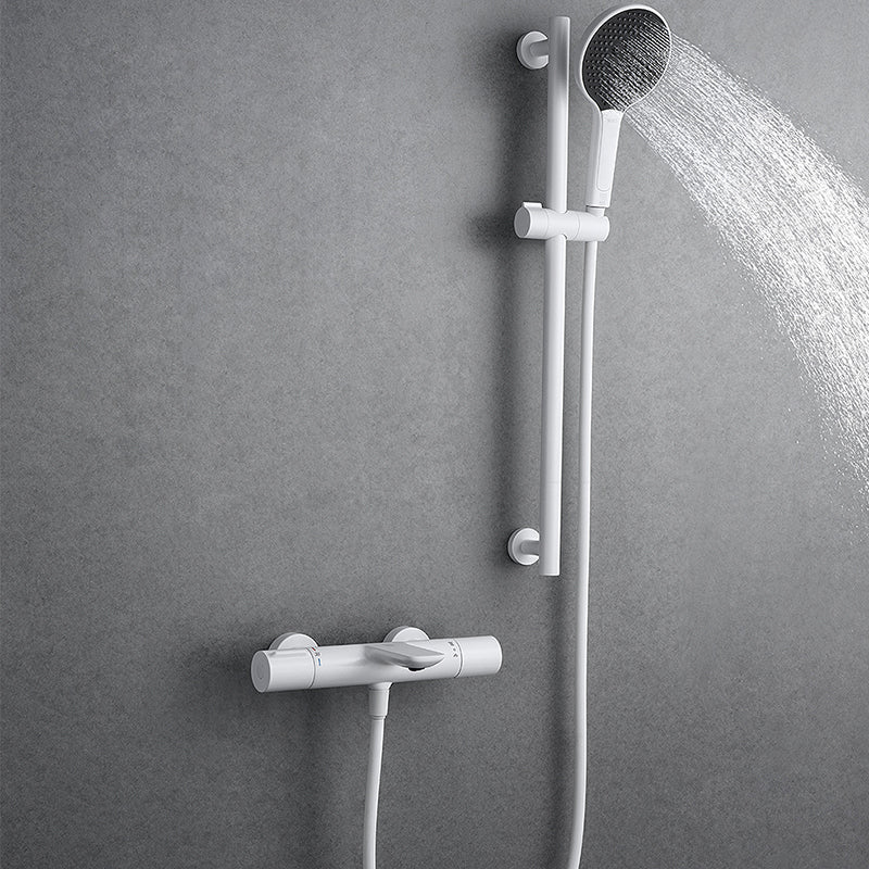 Shower Set Bathroom Shower Full Copper Household Shower Head Clearhalo 'Bathroom Remodel & Bathroom Fixtures' 'Home Improvement' 'home_improvement' 'home_improvement_shower_faucets' 'Shower Faucets & Systems' 'shower_faucets' 'Showers & Bathtubs Plumbing' 'Showers & Bathtubs' 6756581