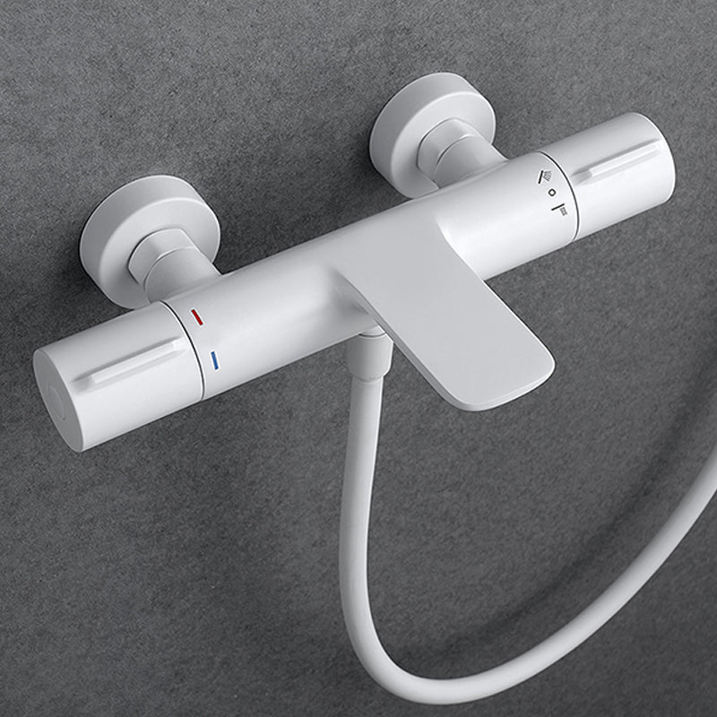 Shower Set Bathroom Shower Full Copper Household Shower Head Clearhalo 'Bathroom Remodel & Bathroom Fixtures' 'Home Improvement' 'home_improvement' 'home_improvement_shower_faucets' 'Shower Faucets & Systems' 'shower_faucets' 'Showers & Bathtubs Plumbing' 'Showers & Bathtubs' 6756589