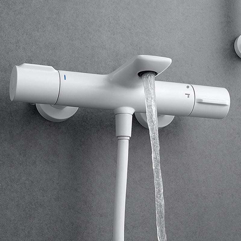 Shower Set Bathroom Shower Full Copper Household Shower Head Clearhalo 'Bathroom Remodel & Bathroom Fixtures' 'Home Improvement' 'home_improvement' 'home_improvement_shower_faucets' 'Shower Faucets & Systems' 'shower_faucets' 'Showers & Bathtubs Plumbing' 'Showers & Bathtubs' 6756594