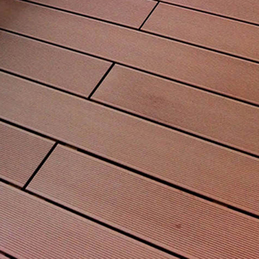 Modern Outdoor Deck Plank Striped Pattern Waterproof Slip Resistant Floor Board Clearhalo 'Home Improvement' 'home_improvement' 'home_improvement_outdoor_deck_tiles_planks' 'Outdoor Deck Tiles & Planks' 'Outdoor Flooring & Tile' 'Outdoor Remodel' 'outdoor_deck_tiles_planks' 6756720
