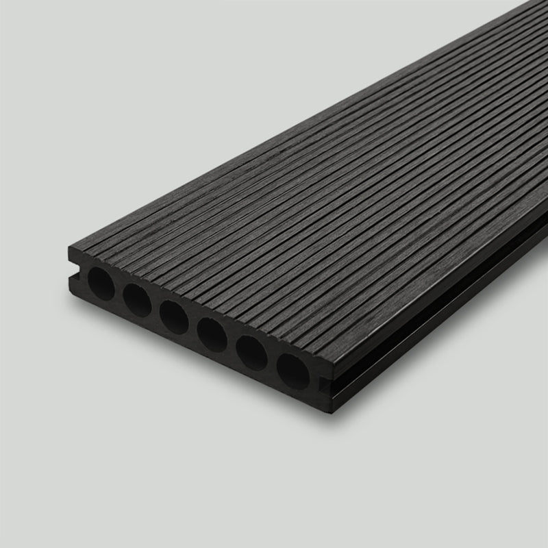 Modern Deck Plank Outdoor Wooden Striped Pattern Floor Board Black Plank Step Clearhalo 'Home Improvement' 'home_improvement' 'home_improvement_outdoor_deck_tiles_planks' 'Outdoor Deck Tiles & Planks' 'Outdoor Flooring & Tile' 'Outdoor Remodel' 'outdoor_deck_tiles_planks' 6756729