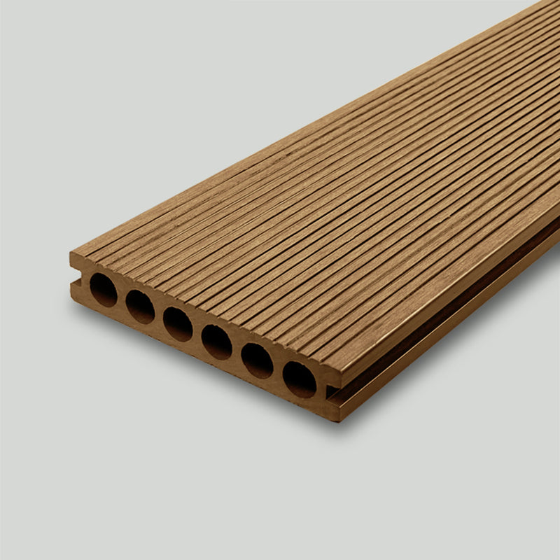 Modern Deck Plank Outdoor Wooden Striped Pattern Floor Board Khaki Plank / Step Clearhalo 'Home Improvement' 'home_improvement' 'home_improvement_outdoor_deck_tiles_planks' 'Outdoor Deck Tiles & Planks' 'Outdoor Flooring & Tile' 'Outdoor Remodel' 'outdoor_deck_tiles_planks' 6756744