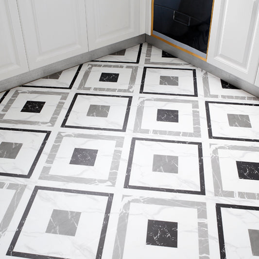 Peel and Stick Vinyl Flooring High Gloss Patterned Vinyl Flooring Clearhalo 'Flooring 'Home Improvement' 'home_improvement' 'home_improvement_vinyl_flooring' 'Vinyl Flooring' 'vinyl_flooring' Walls and Ceiling' 6756794