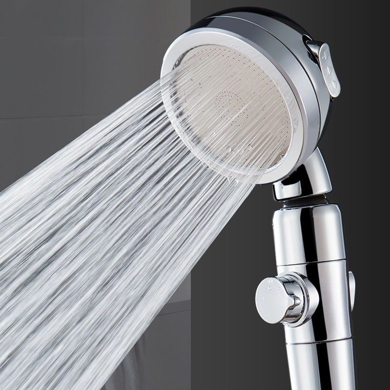 Metal Universal Pressurized Shower Head Adjustable Water Flow Handheld Shower Head Clearhalo 'Bathroom Remodel & Bathroom Fixtures' 'Home Improvement' 'home_improvement' 'home_improvement_shower_heads' 'Shower Heads' 'shower_heads' 'Showers & Bathtubs Plumbing' 'Showers & Bathtubs' 6757020